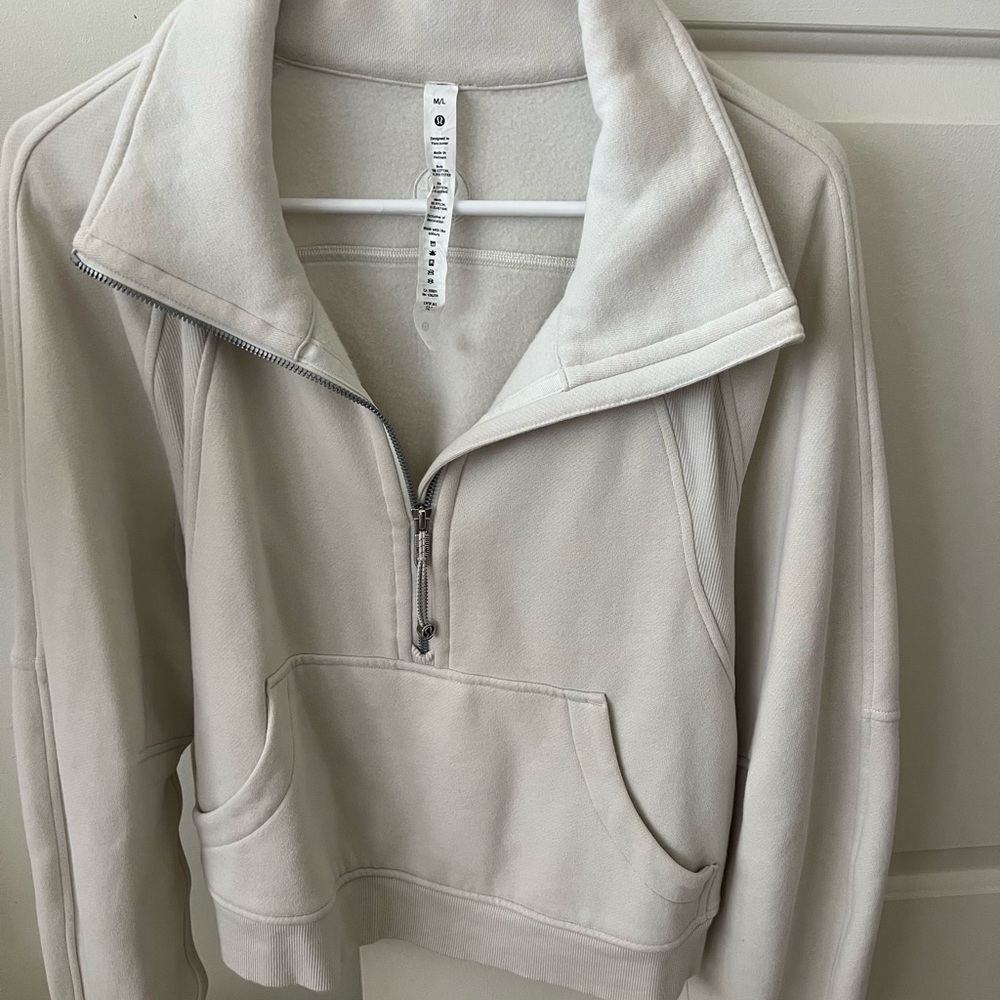 Lululemon Scuba Funnel Neck Half Zip